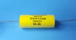Axial Audio Capacitor, 93-38, Southern Electronics, Mppix, 3.3MFD, +-10%, 150VDC. Fixed Price $14.00.
