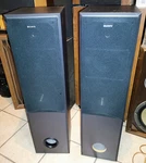 Vintage Pair Of Sony SS-MF315 Tower Speakers Both Tested.. Fixed Price $225.00.