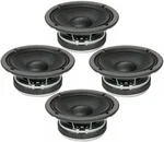 4X Faital-pro 8FE200 8" Midrange Midbass 260W Professional Woofer Speaker 4-OHM. Fixed Price $268.00.