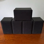 Sherwood SP-150S Surround Sound Satellite Speakers Set Front Rear Center 8 Ohm. Fixed Price $19.95.