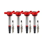 Pindex 4 Pack Ignition Coils And Double Iridium Spark Plug UF596 Uf... Fast Ship. Fixed Price $77.24.