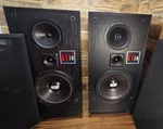 Vintage Dcm KX-10 3-WAY Hi-fi Floor Stand Speaker Pair, Black Excellent Sound. Fixed Price $349.99.