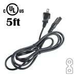 Pwron 5FT Ul Ac Power Cord For Philips 30PF9946D/37 30PF9975/17 52FM437S/37 Tv. Fixed Price $9.88.