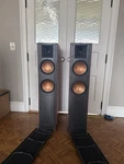 Klipsch Rf 82 Ii Cherry Wood Speaker Pair Tested Working. Fixed Price $800.00.