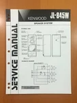 Original Service Manual & Schematic Kenwood JL-845W Speaker System D467. Fixed Price $22.00.