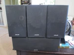 Polk Audio CS250-S Center W/3 R1 Bookshelf Speakers. Fixed Price $99.00.