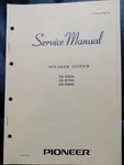 Pioneer CS-E500 CS-E700 CS-E900 Speaker Service Manual Original. Fixed Price $24.99.