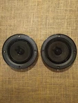Pair Of Klh Replacement Mid Range 4" Round Speakers Genuine Tested. Fixed Price $49.99.