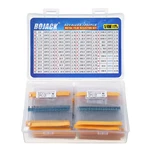 Bojack 1350 Pcs Values Resistor Kit OHM-5.6M With 1% 1/4W Metal Film. Fixed Price $23.76.