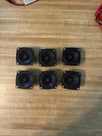 Gento SP99023A Inch 4 Ohm Speaker 6 Pack. Fixed Price $20.00.