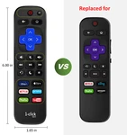 1-CLICKTECH Remote Roku Tv /for Box/ EXPRESS/4K+/ULTRA/HD/4/3/2/1. Fixed Price $12.98.