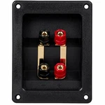 Parts Express Gold Plated Bi-amp Speaker Wire Terminal Cup Banana Binding Post. Fixed Price $7.40.