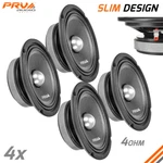 4X Prv Audio 6.5" Midrange Bullet Shallow Car Speaker Ohm 6MR250B-4 Slim 1000W. Fixed Price $159.64.