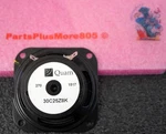 Quam 30C25Z8K Ohm 4W 3" Speaker /aluminium Grill Cover **nice**. Fixed Price $49.00.