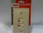 Rca Speaker Wall Plate AH300R- Ivory. Fixed Price $8.95.