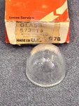Nos Lucas 573015 License Plate Lamp Glass Dome Mg/mgb/triumph Oem. Fixed Price $34.75.