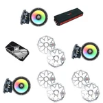 Cerwin Vega Marine Channel Amplifier With (3) Pair Rpm Stroker 6.5" White/s.... Fixed Price $1518.92.