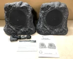 Innovative Technology Bluetooth Waterproof Outdoor Rock Speakers 2 Pack. Fixed Price $79.99.