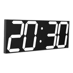 Led Large Digital Wall Clock, Oversize With 6 Numbers, Remote Con.... Fixed Price $110.77.