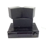 Sherwood Model RV-4060R Audio Video Receiver With 3 Shielded Satellite Speakers. Fixed Price $172.56.