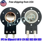 2*FOR Klipsch KG4, KG4.2, KG4.5, KG5.5 Aft Titanium Tweeter Diaphragm 1" Vcl 8. Fixed Price $35.00.