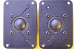 Silk Dome Tweeters, Peerless K010DT Clone, Pair, Used, Polk/ads/boston Acoustics. Fixed Price $40.00.