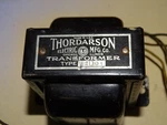 Thordarson Type 72D01 Transformer, Pri 4360 Ohms, Sec 2572. Fixed Price $25.00.