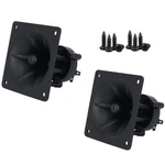 Ccecce Pack Component Square Tweeter 3.25" X Piezo Horn Blackone. Fixed Price $15.99.
