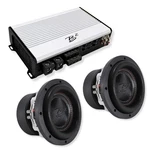 B2 Audio 1200.4 V2 4-CHANNEL Amplifier + RAGE8 D4 V3 Subwoofers COMBO-20. Fixed Price $759.85.