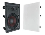 Pair Rockville WA858 8" In-wall Home Speakers Kevlar Woofer+silk Dome Tweeter. Fixed Price $69.19.