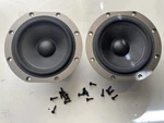 B&w Bowers And Wilkins Lcr 3 Woofer 5" Speakers Pair. Fixed Price $89.00.