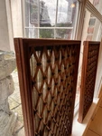 Lattice Grill From Pioneer CS-77A Speaker Vtg. (2 Covers Only) Replacement Part. Fixed Price $59.00.