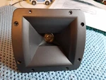 High Frequency Horn 5 Tractrix Salvaged From Klipsch Synergy F1. Fixed Price $36.29.