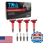 Trq Ignition Coil Spark Plug Kit 8 Piece Iridium Compatible 2001-2011 Toyota. Fixed Price $195.27.