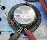 Vintage Vifa D19TD-07 Soft Dome Tweeter Speaker 3/4" 8 Ohms Works. Fixed Price $20.00.