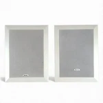 Boston 6.5" In-wall In-ceiling Speakers Pair White Home Audio. Fixed Price $68.80.