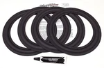 Infinity Rsiiia Rsiiib - 10" Refoam Speaker Repair Kit 4 Surrounds. Fixed Price $43.16.