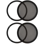 2 Goldwood Sound SG-M8 Steel Mesh Snap On Woofer Grills For 8" Speakers. Fixed Price $25.99.