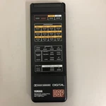 Yamaha RS-DSP100 Model Remote Control Black Used Operation Confirmed. Fixed Price $61.90.