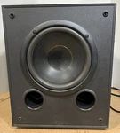 Klh Home Theater Watts 8" Amplified Subwoofer ASW8-100B In Black. Fixed Price $75.00.