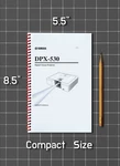 Yamaha DPX-530 Owners Manual User Guide 42 Pages Half Size 5.5X8.5. Fixed Price $25.95.