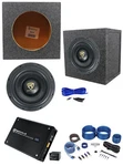 Rockville W10K9D2 10" 3200W Car Subwoofer+sealed Box+mono Amplifier+amp Kit. Fixed Price $354.85.