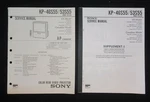 Sony Service Manual Ap Chassis/ KP-46S55/53S55/ RM-Y125. Fixed Price $18.00.