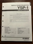Yamaha YSP-1 Digital Sound Projector Service Manual Oem Vintage Diagrams Rare. Fixed Price $49.99.