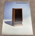 The Infinity Monitor Junior Jr Original Product Brochure Sales Ad M075Y. Fixed Price $19.00.