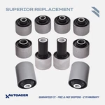 Autoacer 10PC Front Upper Lower Control Arm Bushing Kit LS460 LS600H Rwd 07-17. Fixed Price $81.00.
