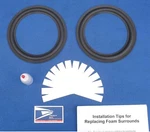 Jbl LX55 / LX600 Speaker Surround Repair Kit LX-55 LX-600 Woofer Refoam. Fixed Price $34.00.
