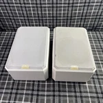 Pair Of Boston Acoustics 575X Thx Home Theater Surround Sound Speakers - White. Fixed Price $180.49.
