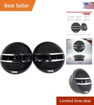 Luxury Car Tweeters 1.38-INCH 200 Watts, Flush/angle/surface Mounting Options. Fixed Price $38.69.