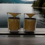 Zenith Troubador Z590 Stereo Speakers Lot Mcm Mid Century Parts Decor. Fixed Price $101.50.